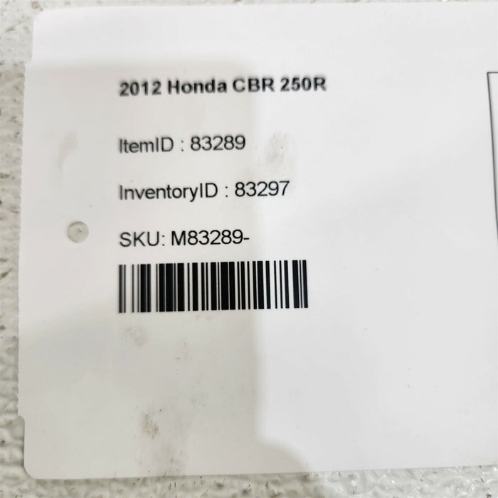 11-13 Honda Cbr 250R Rear Brake Rotor Disc Ps1083
