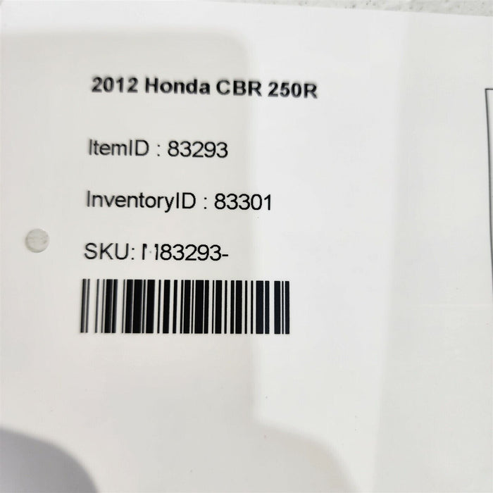 11-13 Honda Cbr 250R Voltage Regulator Rectifier Ps1083