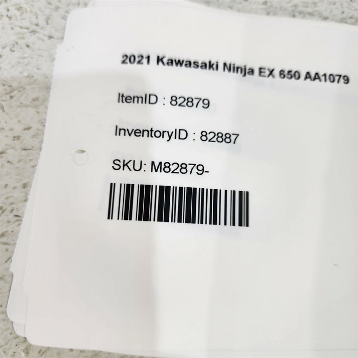 17-21 Kawasaki Ninja EX 650 Rear Brake Master Cylinder PS1079