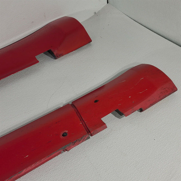 06-10 Dodge Charger SRT8 Driver and Passenger Rocker Panels Moldings Red AA6860