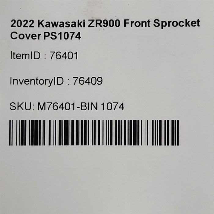 2022 Kawasaki ZR900 Front Sprocket Cover Chain PS1074