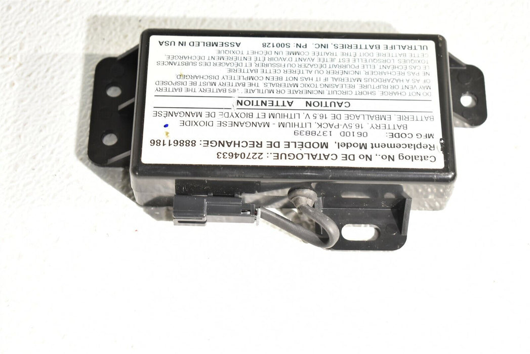 10-11 Camaro Ss Onstar 16.5V Lithium Battery Pack Used Oem Gm Aa6724
