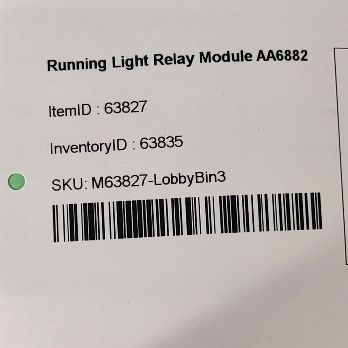 01-05 Lexus IS300 Running Light Relay Module AA6882