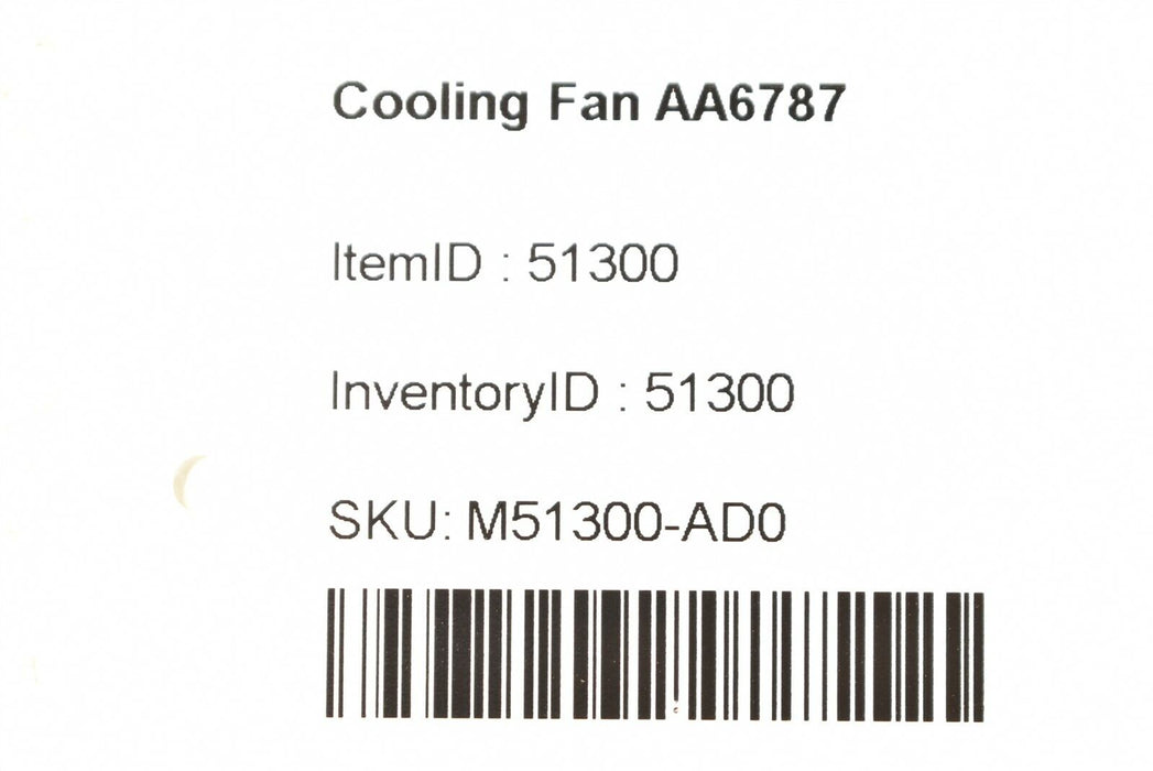 97-04 Porsche 986 Boxster Engine Cooling Fan Motor 98662403600 Aa6787