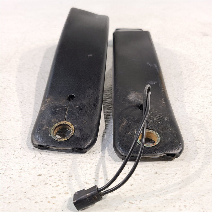 84-94 Corvette C4 Seat Belt Buckle Set Pair Buckles Black AA7025