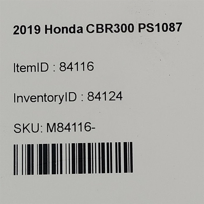 15-22 Honda Cbr300R Tool Kit Band Holder Ps1087