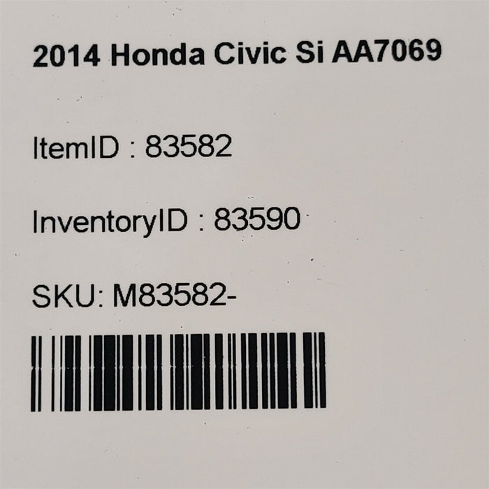 12-15 Honda Civic Si Coupe Motor Mount 2.4L K24Z7 AA7069