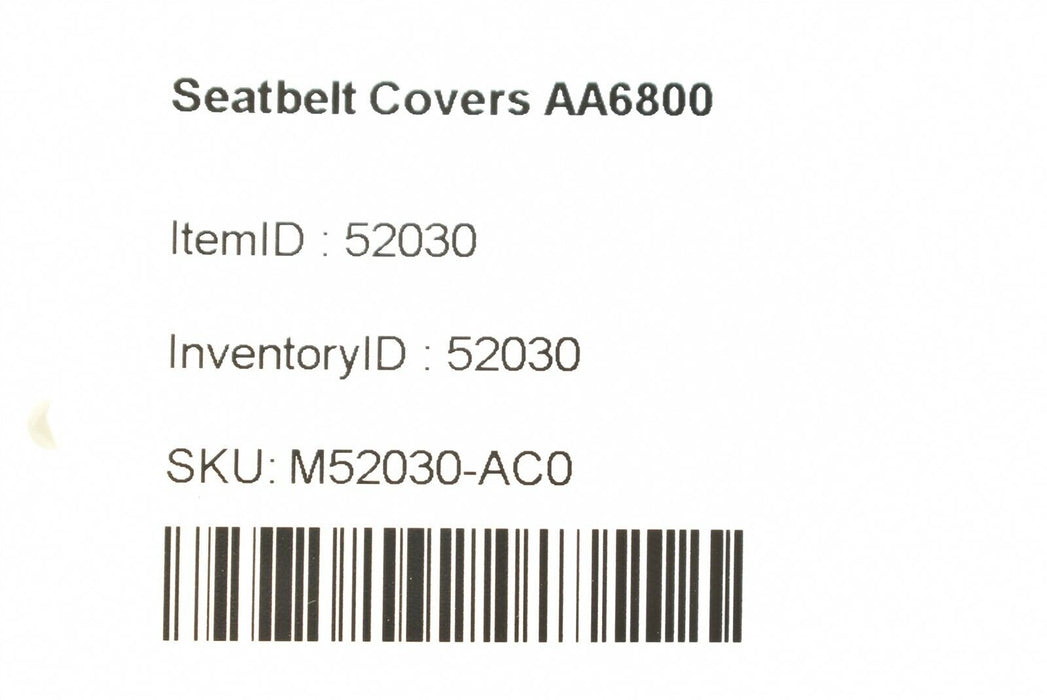 04-09 Cadillac XLR Seatbelt Covers Trim Cover Panels RH LH OEM AA6800