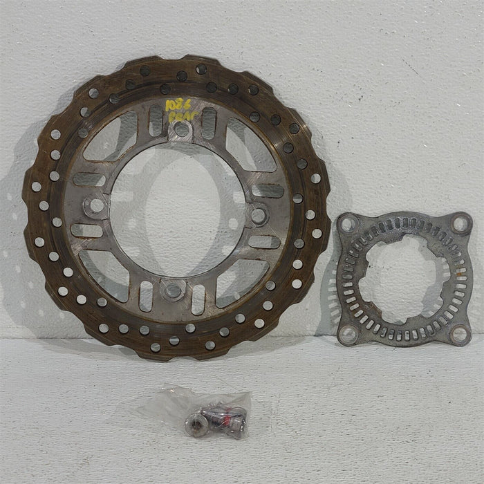 17-19 Kawasaki Ninja Zx1000 W Rear Brake Rotor Disc Abs Ps1086