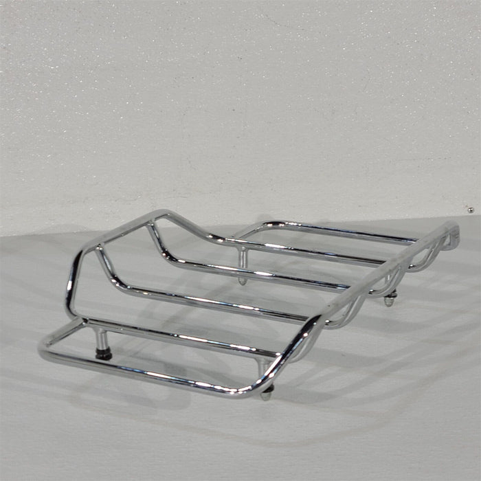 2005 Harley Road King Chrome Tour Pack Trunk Luggage Top Rack PS1053