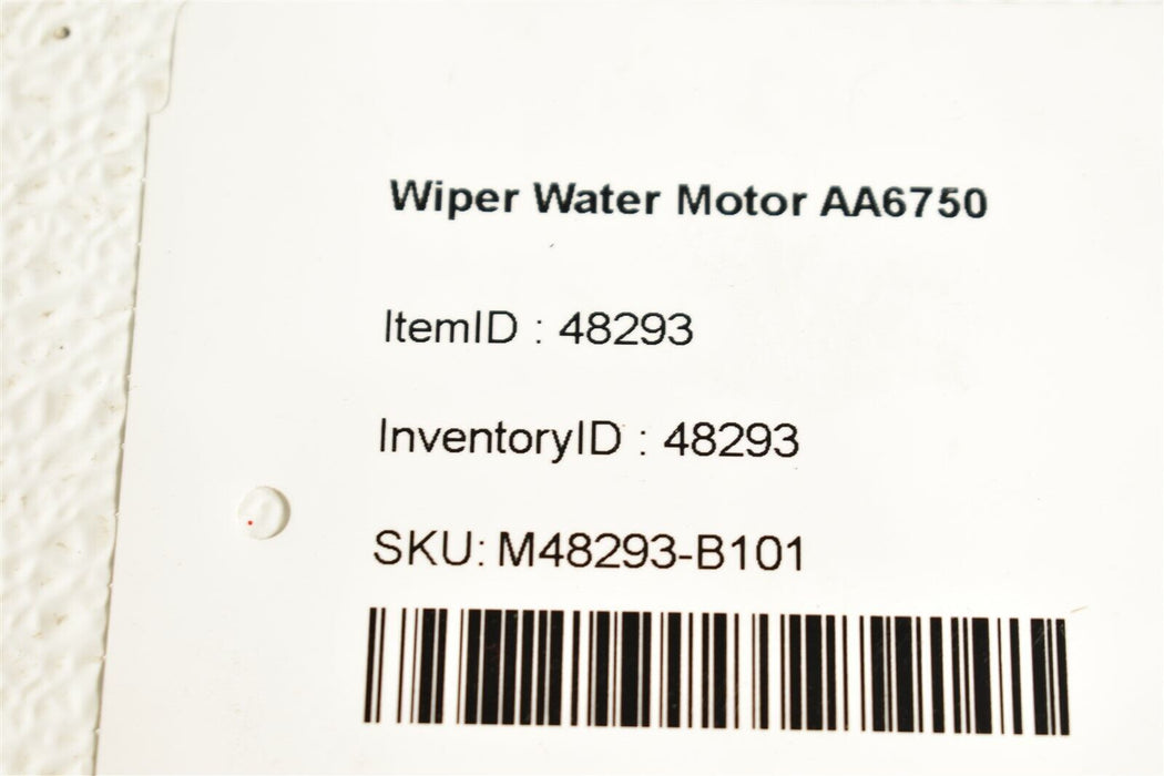 97-04 Porsche 986 Boxster S Wiper Water Motor Aa6750