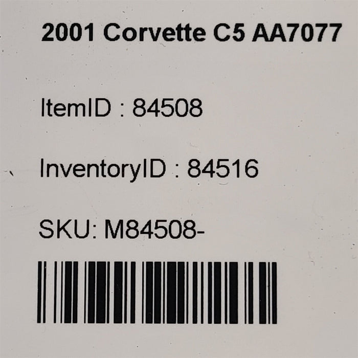 97-04 Corvette C5 Kick Panel Interior Trim Covers Light Oak Aa7077