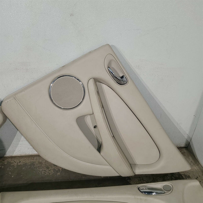 2004 Jaguar X-type Interior Door Trim Panel Set Ivory RH LH Sedan AA6842