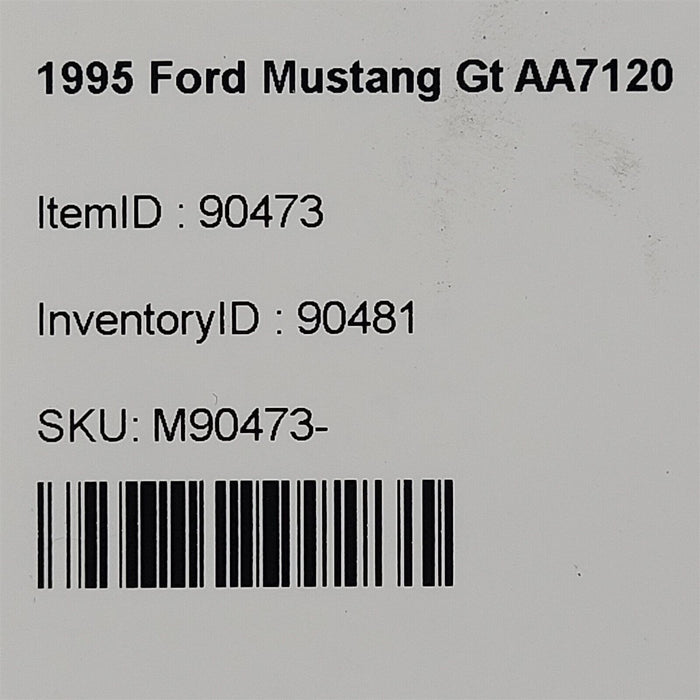 94-98 Mustang Door Speaker Factory Aa7120