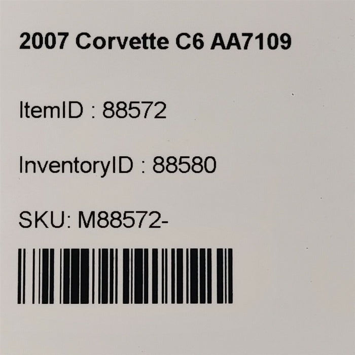 05-10 Corvette C6 Bose Door Speakers Woofers Set Oem Aa7109