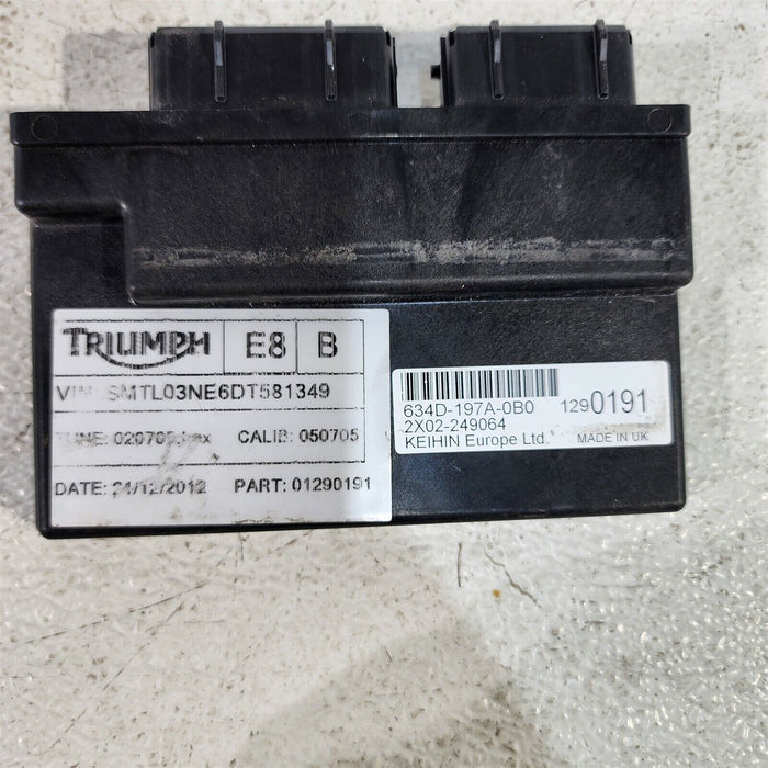 13-16 Triumph Street Triple R Computer Cdi Ecu Control Brain Ps1085