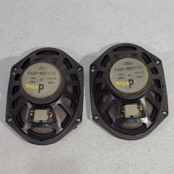 94-98 Mustang Door Speakers Oem Factory Pair Aa7120