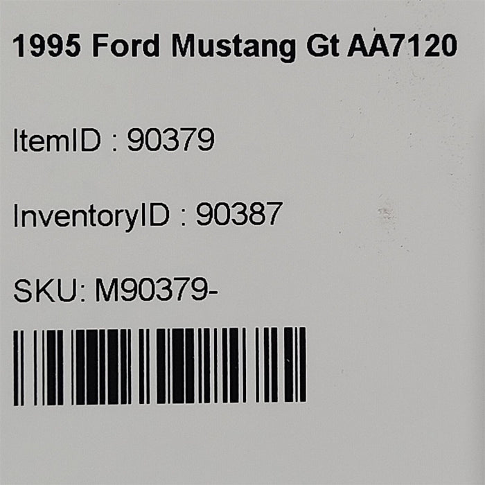 94-98 Ford Mustang Rear Brake Hose Junction Mounting Distribution Block Aa7120