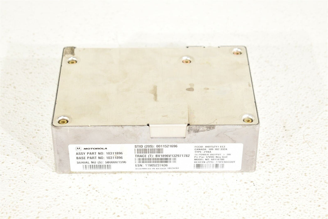 2004 Cadillac XLR Onstar Voice Communication Module AA6800