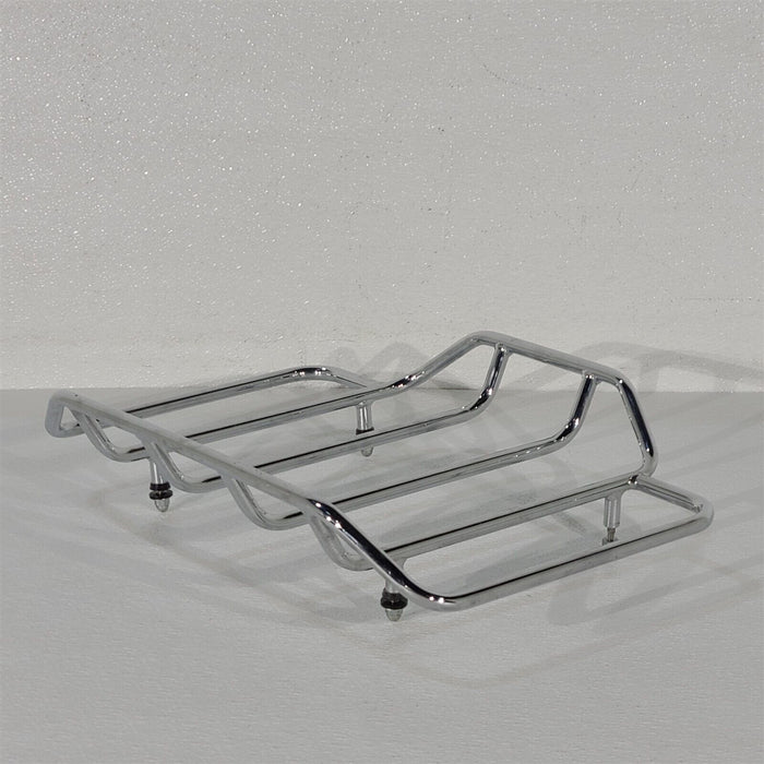 2005 Harley Road King Chrome Tour Pack Trunk Luggage Top Rack PS1053