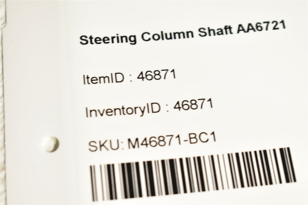 03-04 Mercury Marauder Steering Column Shaft Aa6721