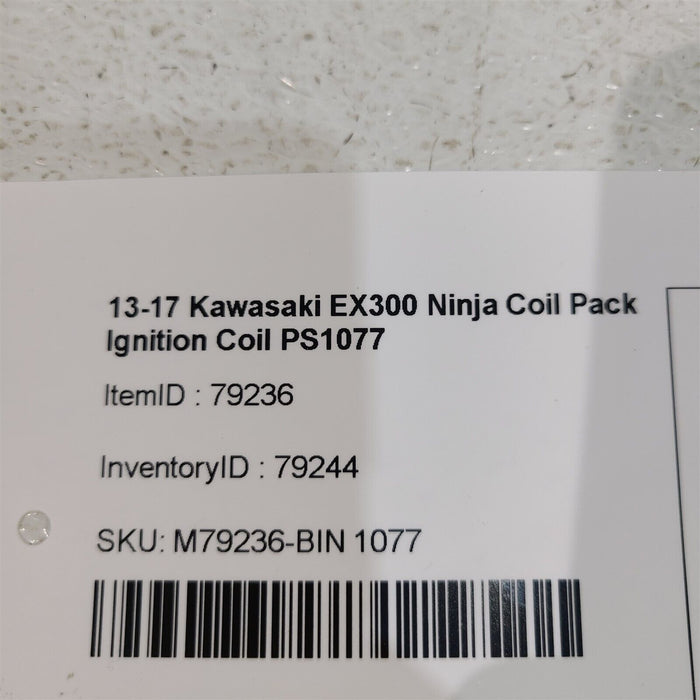13-17 Kawasaki EX300 Ninja Coil Pack Ignition Coil PS1077