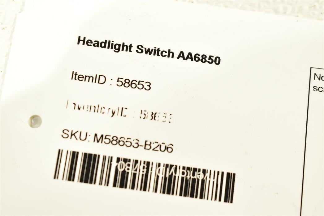 03-06 Escalade Headlight Dimmer Switch Tahoe Yukon Suburban AA6850