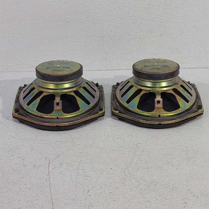 99-04 Mustang Door Speakers Oem Factory Pair Aa7122