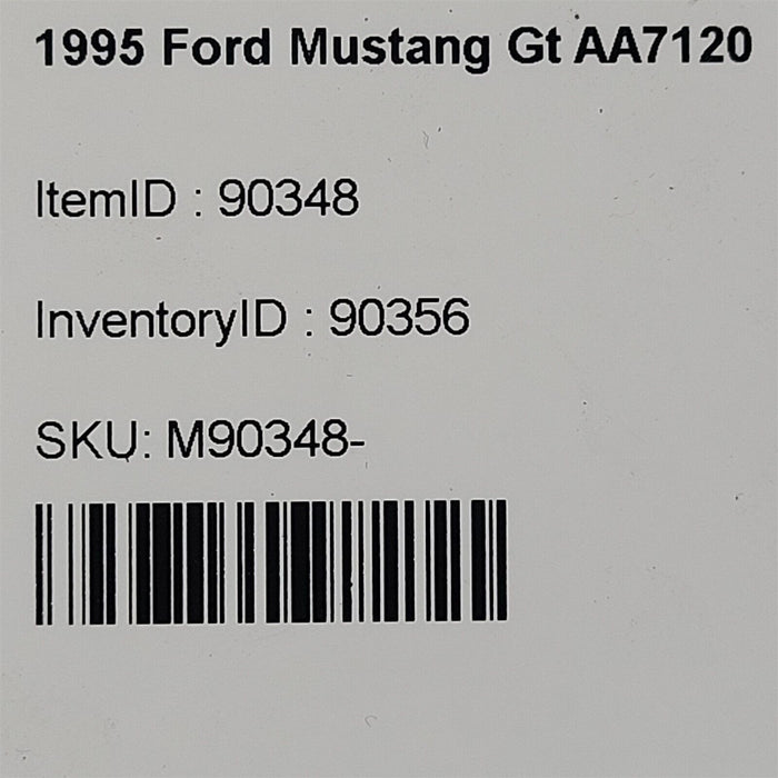 94-98 Ford Mustang Gt Cobra Windshield Wiper Arms Lh Rh Set Aa7120