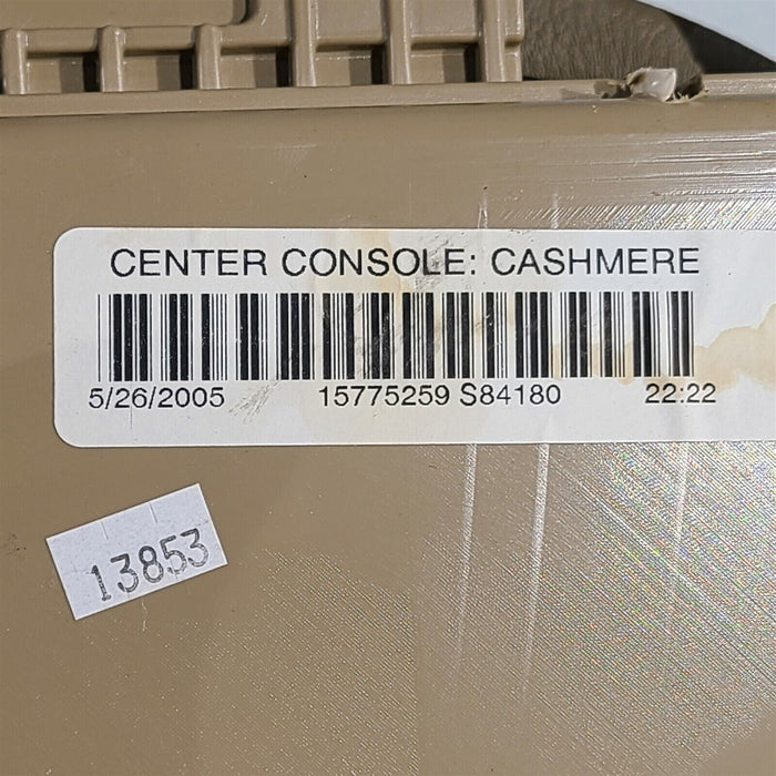 05-10 Corvette C6 Center Console Arm Rest Cashmere Aa7124