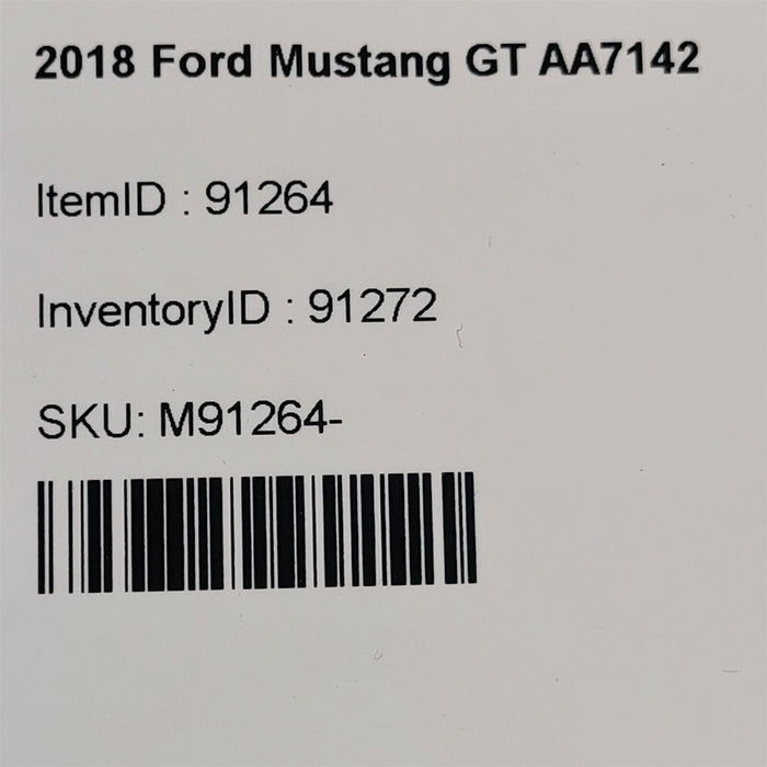 15-22 Mustang Gt Exhaust Muffler Mount Brackets Mounts Aa7142