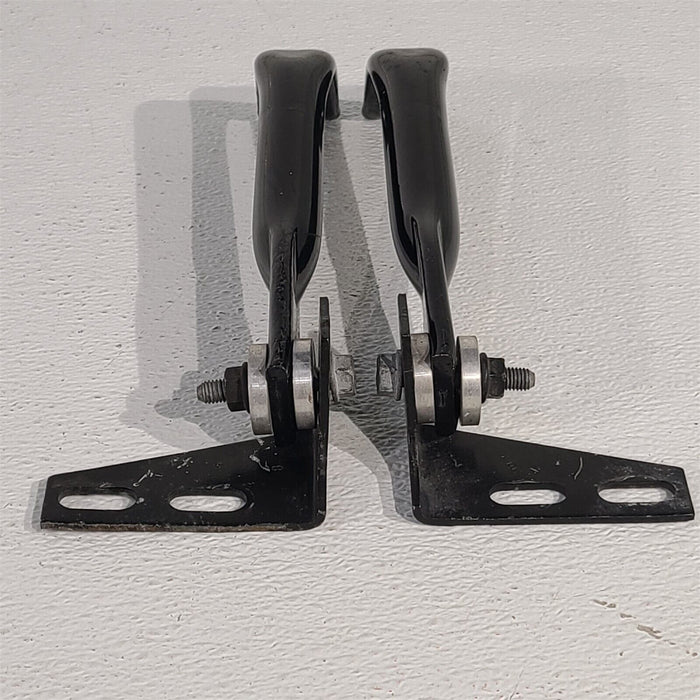 91-96 Corvette Front Bumper Skid Plate Frame Rail Support Brackets Lh Rh AA6628