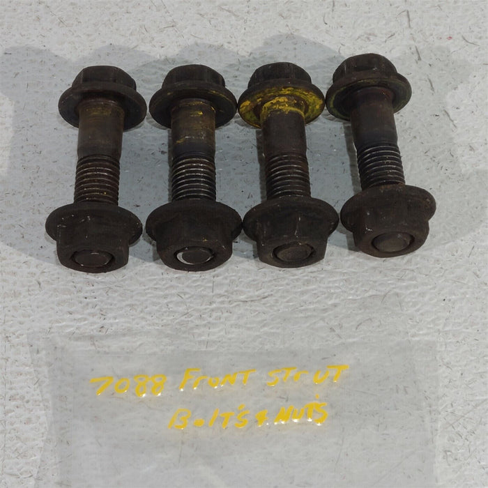 87-93 Mustang Lower Strut To Spindle Mounting Bolts Set (4) Oem Aa7088