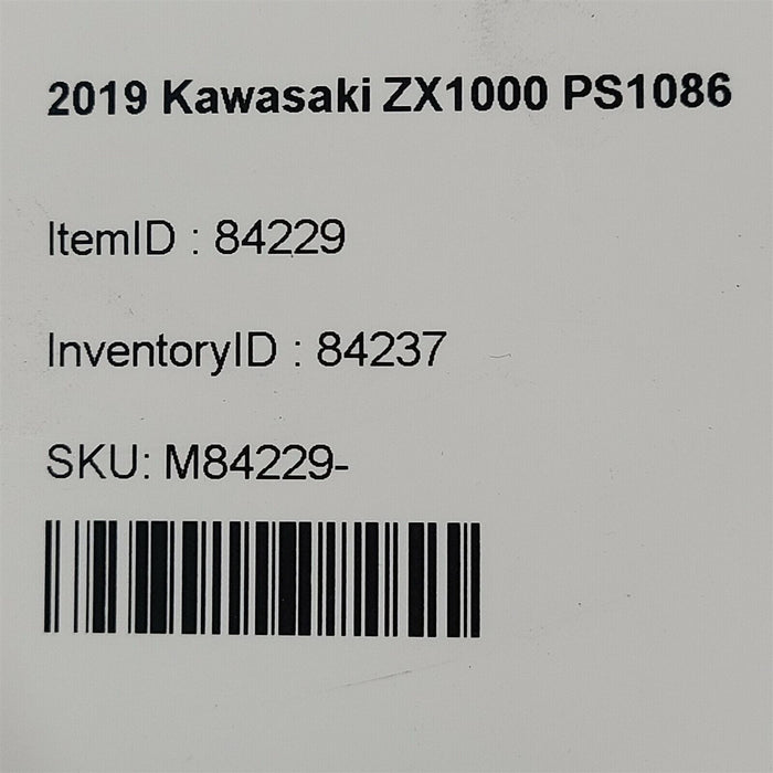 2019 Kawasaki Ninja Zx1000 W Wheel Speed Sensor Oem Ps1086