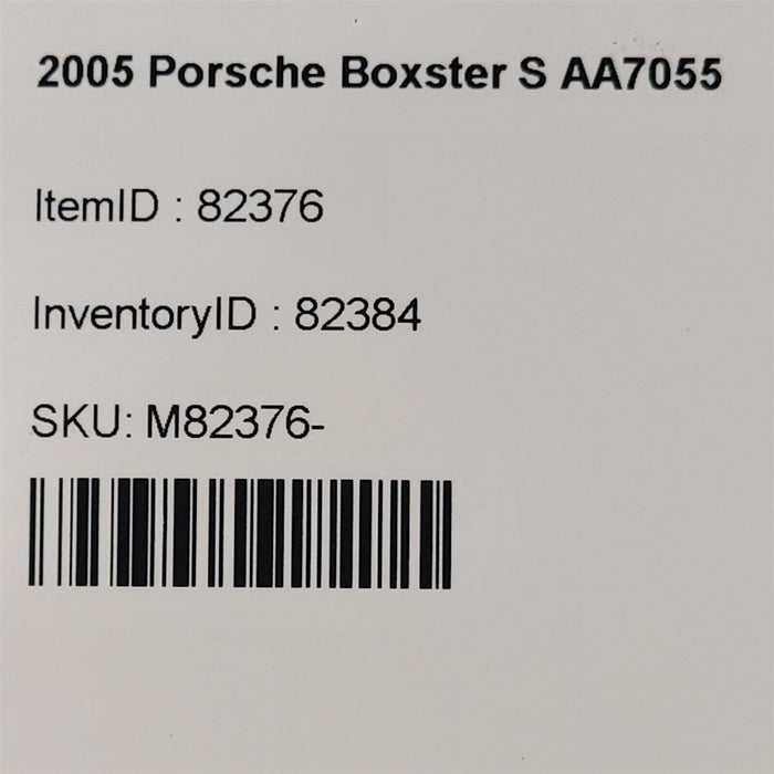 05-08 Porsche Boxster S 987 Passenger Rear Control Arm Set AA7055