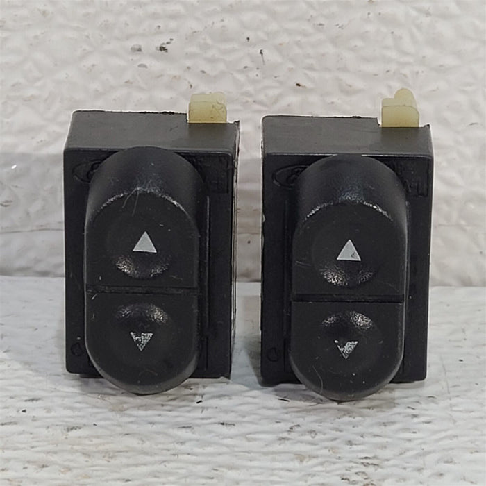 87-93 Mustang Lx Power Window Switch Set Switches Pair Convertible Aa7127