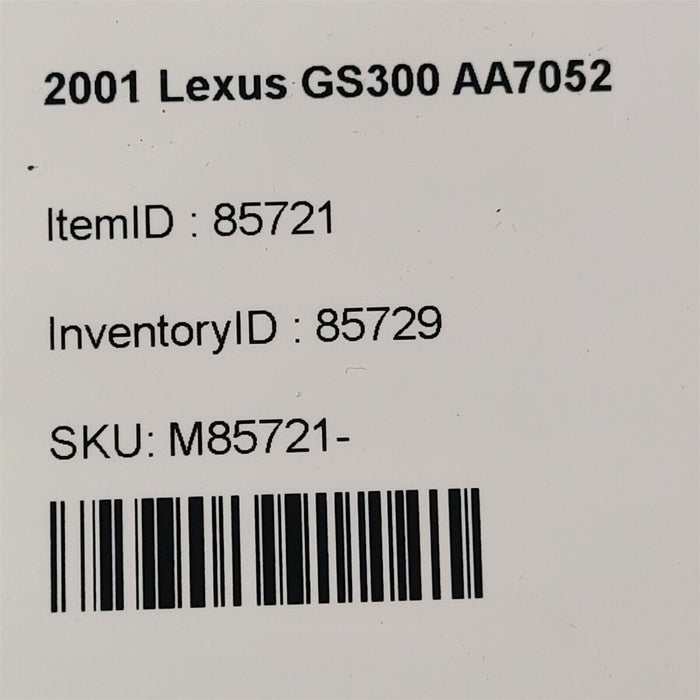 98-05 Lexus Gs300 Power Mirror Switch With Storage Compartment Trim Aa7052