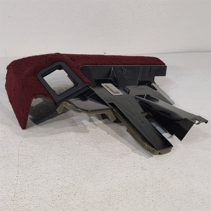 1993 Corvette C4 Driver Under Dash Carpeted Bolster Panel Hush Panel AA7011