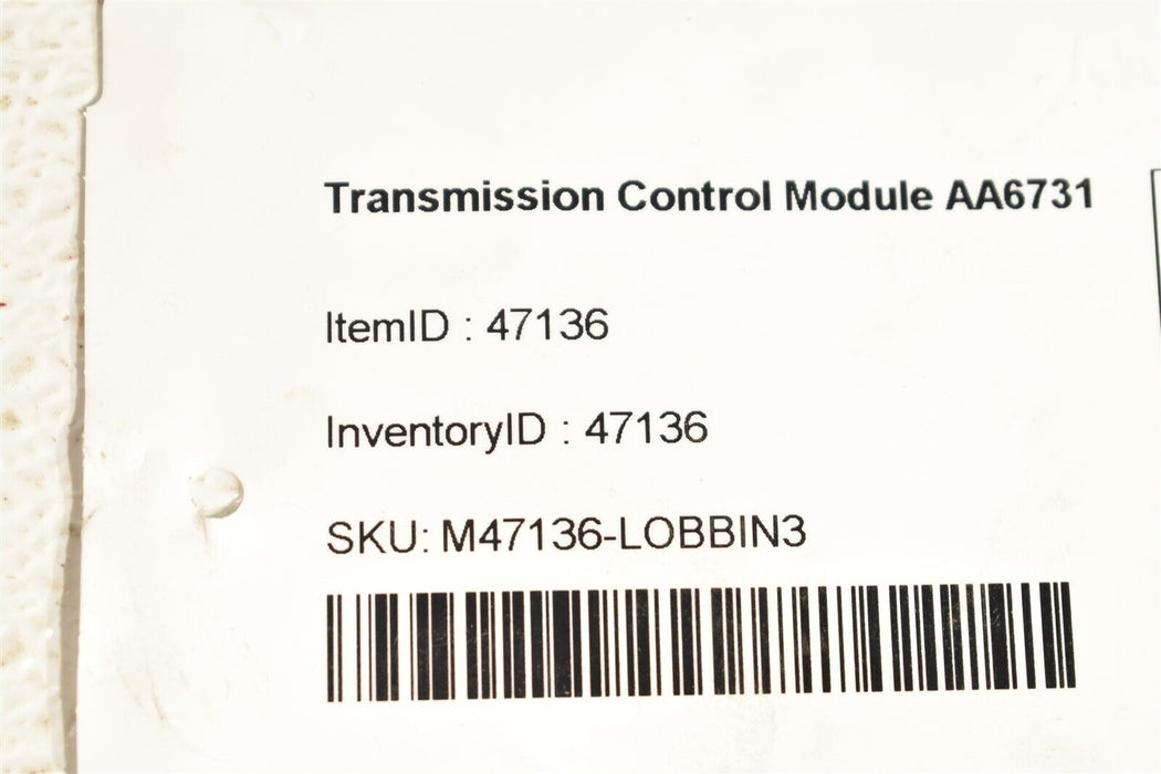01-05 Mazda Miata Mx-5 Automatic Transmission Control Module Tcu Aa6731