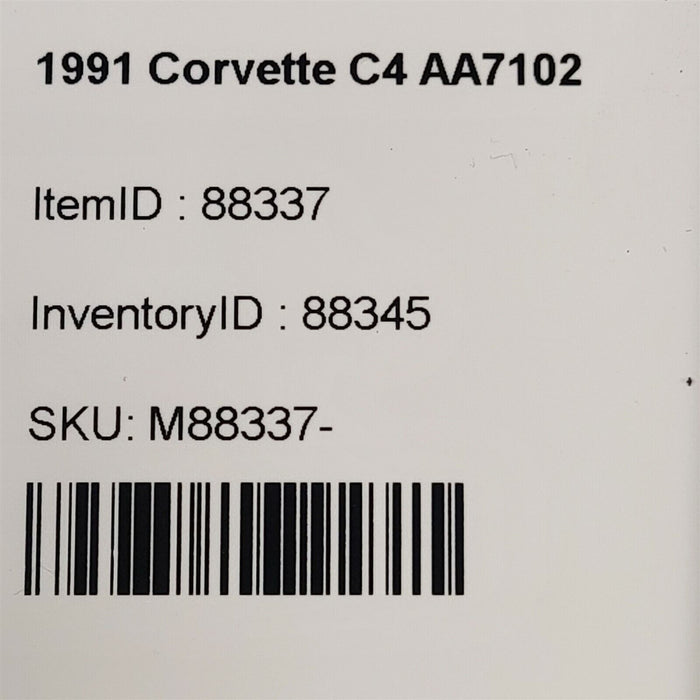 89-91 Corvette C4 Bilstien Ride Control Module 22114335 Gm Aa7102