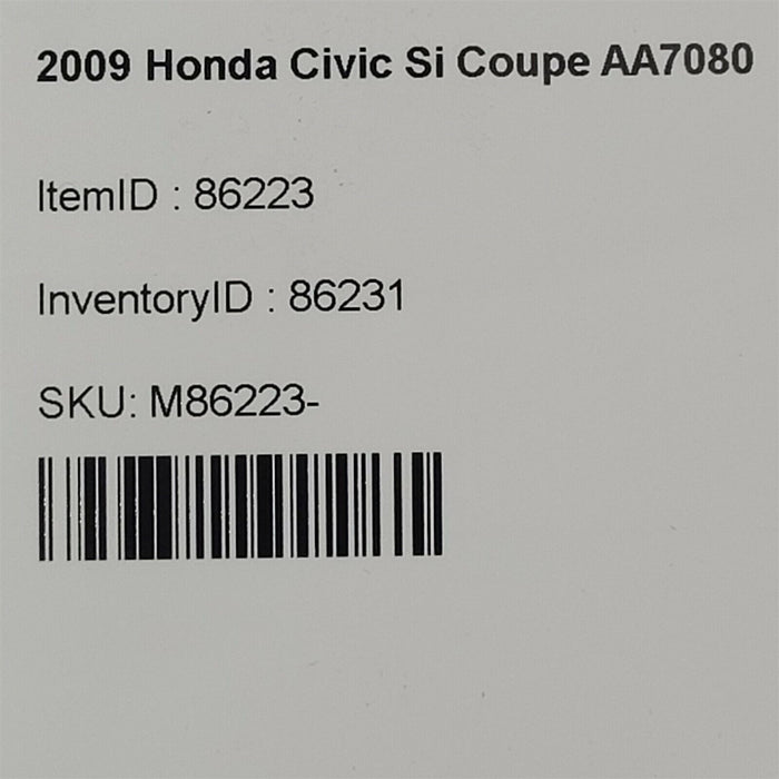 06-11 Honda Civic Si Coupe Power Steering Module Eps Oem Aa7080