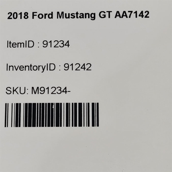 15-20 Mustang Gt Dash Board Speaker Cover Trim Panel Aa7142