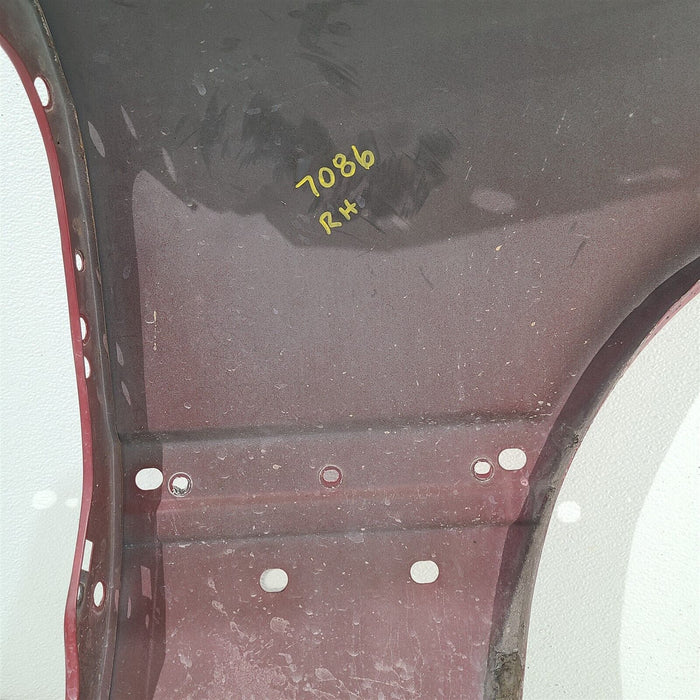 87-93 Mustang Passenger Front Fender Aa7086