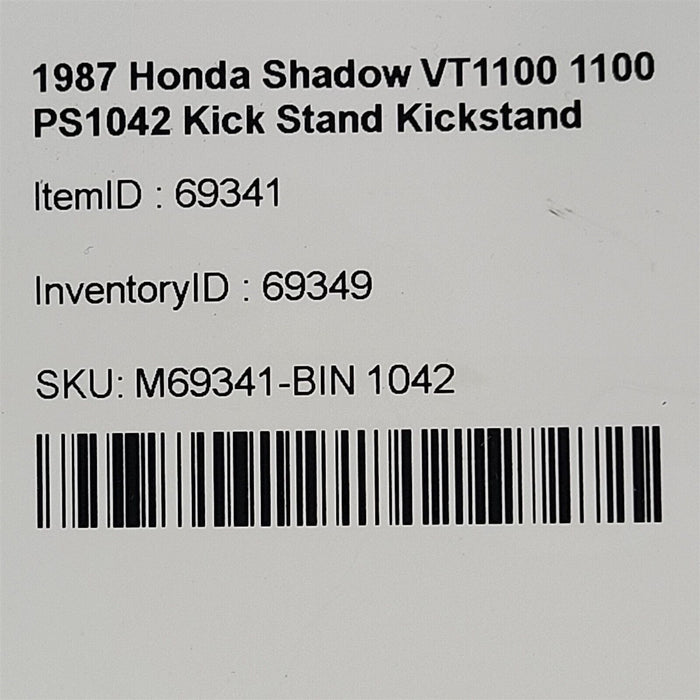 1987 Honda Shadow VT1100 1100 Kick Stand Kickstand PS1042