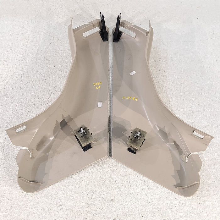 97-04 Corvette C5 Interior Seatbelt Trim Covers B Pillars Oem Light Tan Aa7134