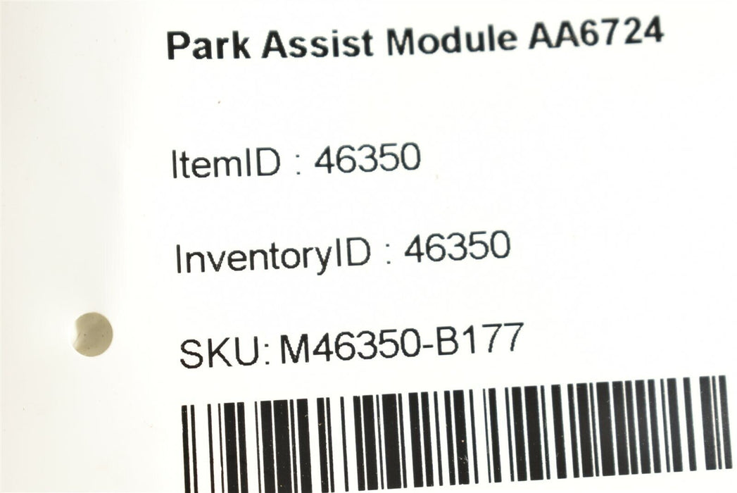 10-11 Camaro Ss Park Aid Module Assist Module Aa6724