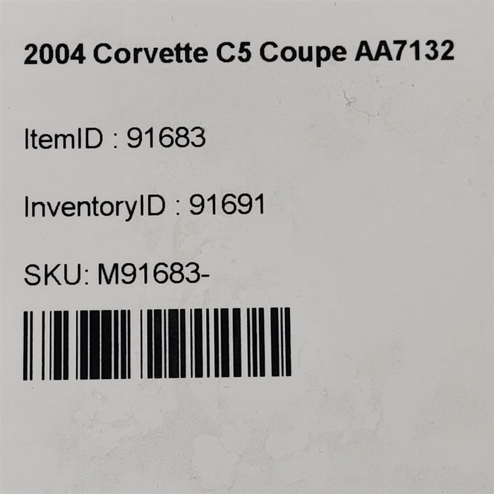97-04 Corvette C5 Manual Bellhousing Bell Housing 12554980 Oem Aa7132