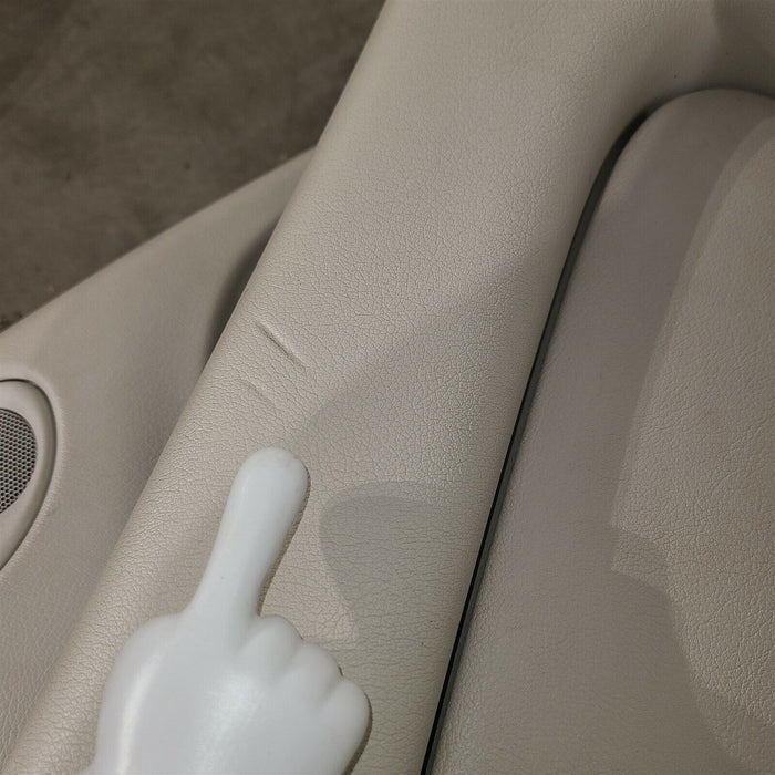 2004 Jaguar X-type Interior Door Trim Panel Set Ivory RH LH Sedan AA6842