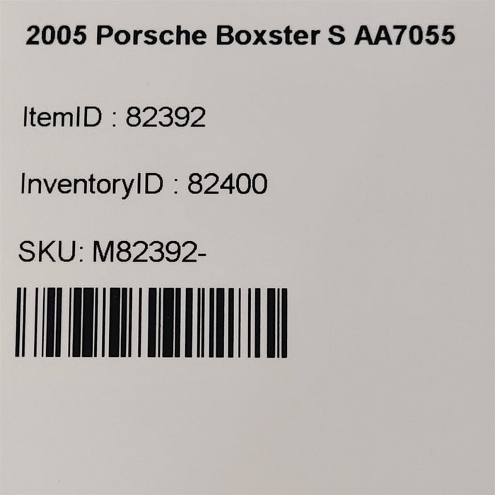 05-08 Porsche Boxster S Dual Mass Flywheel 3.2L Manual Trans AA7055