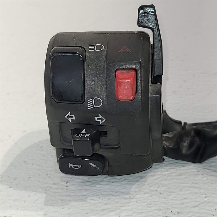 2005 Kawasaki ZR750 Left Control Headlight Turn Signal Switch Horn Button PS1049